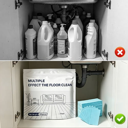⏰ Order in the next 5 minutes and get 50% OFF!⚡️100 Pieces - Multi Effect Floor Clean Tablets