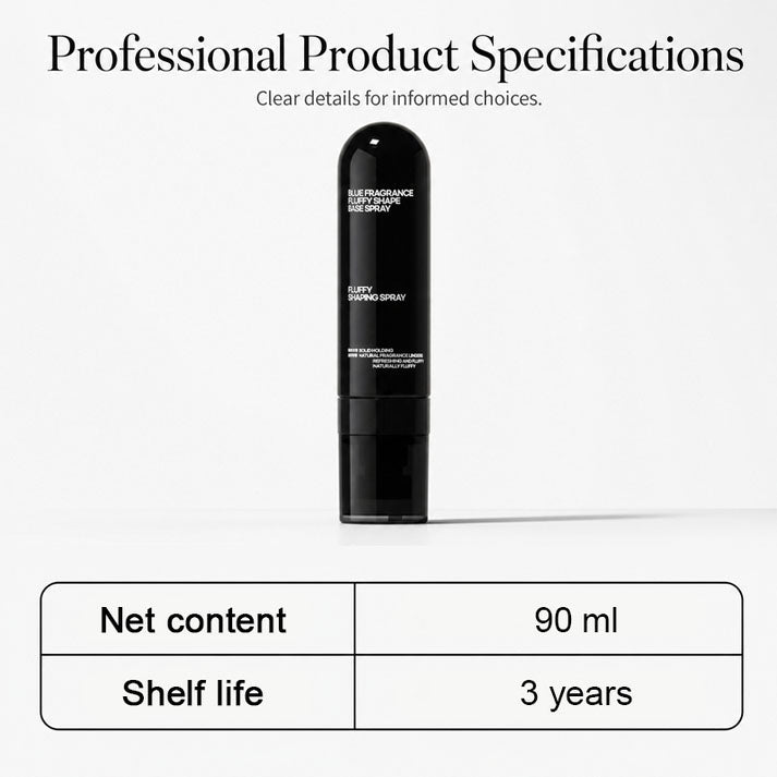 Cougex™ 10 Second Volume Fix Fluffy Hair Shaping Spray‑Lightweight with Peach Fragrance