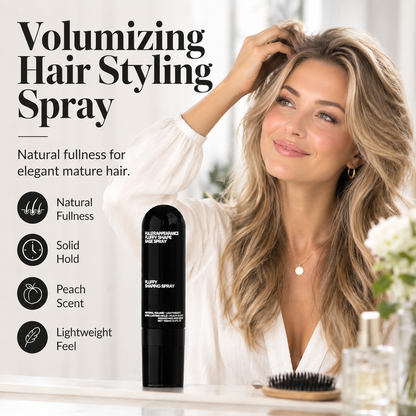 Cougex™ 10 Second Volume Fix Fluffy Hair Shaping Spray‑Lightweight with Peach Fragrance